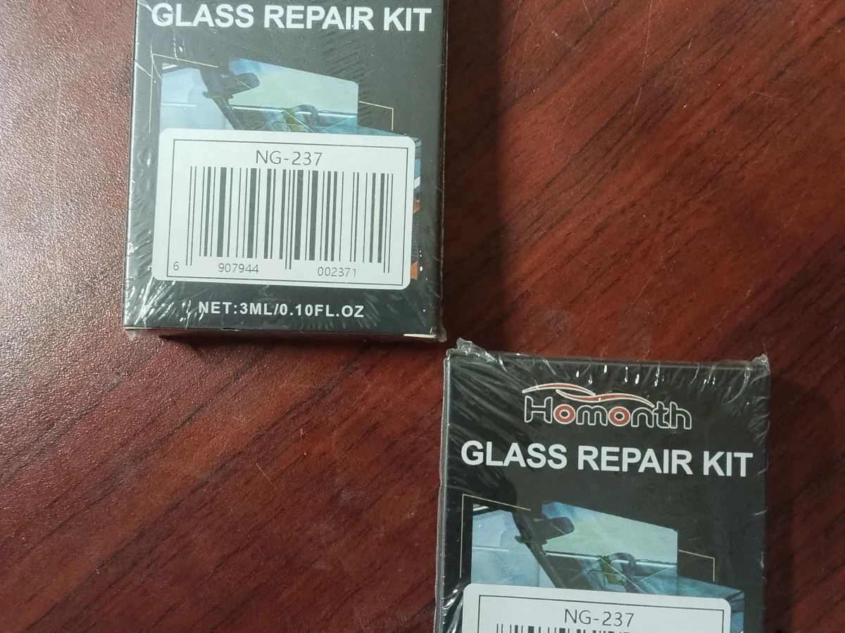 Glass repair kits
