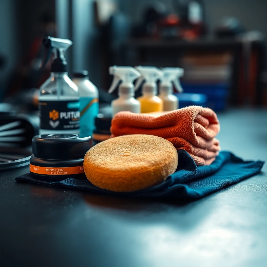 Nexfar Solutions workspace — tools and vehicle detailing environment